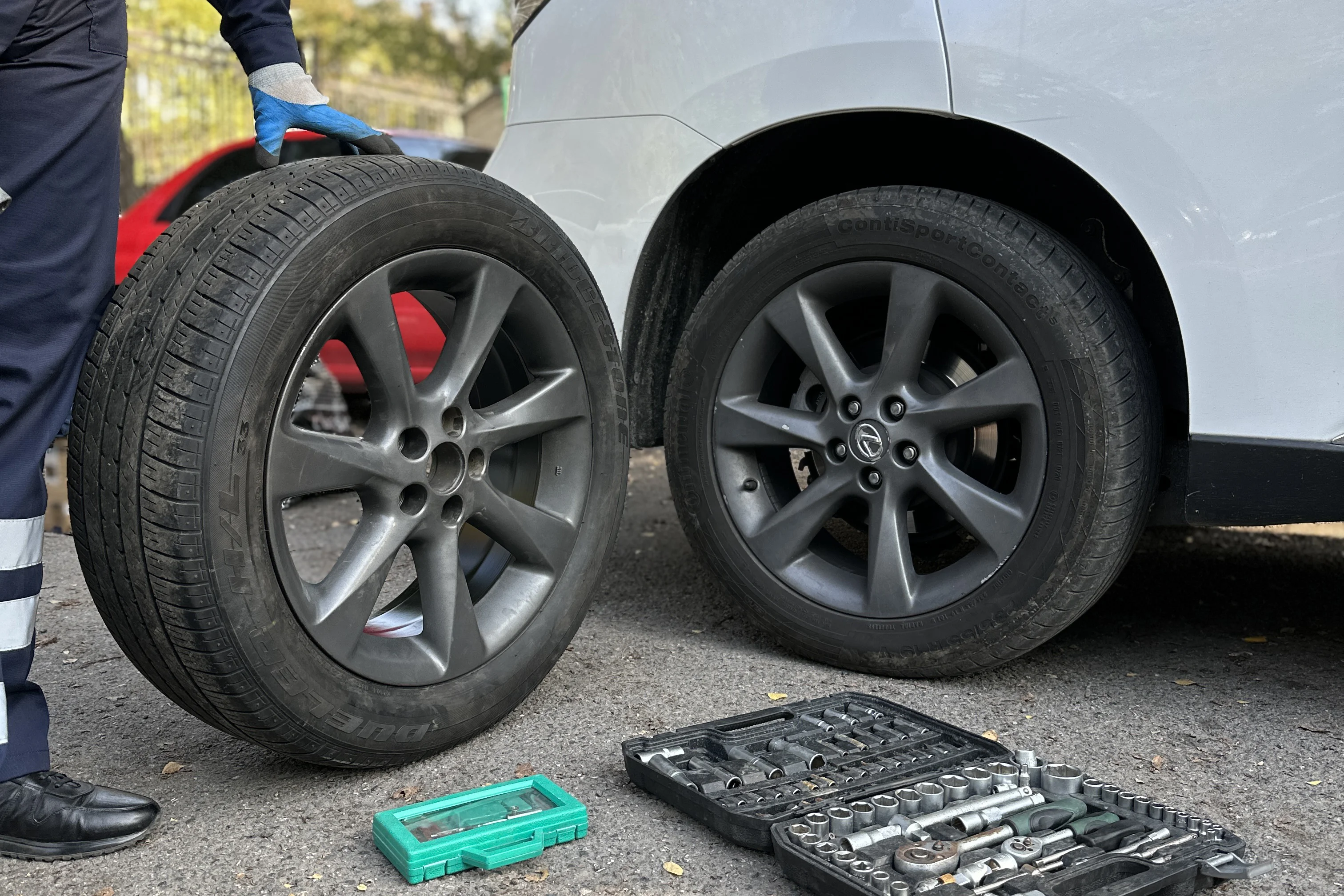 G‘ildirakni almashtirish